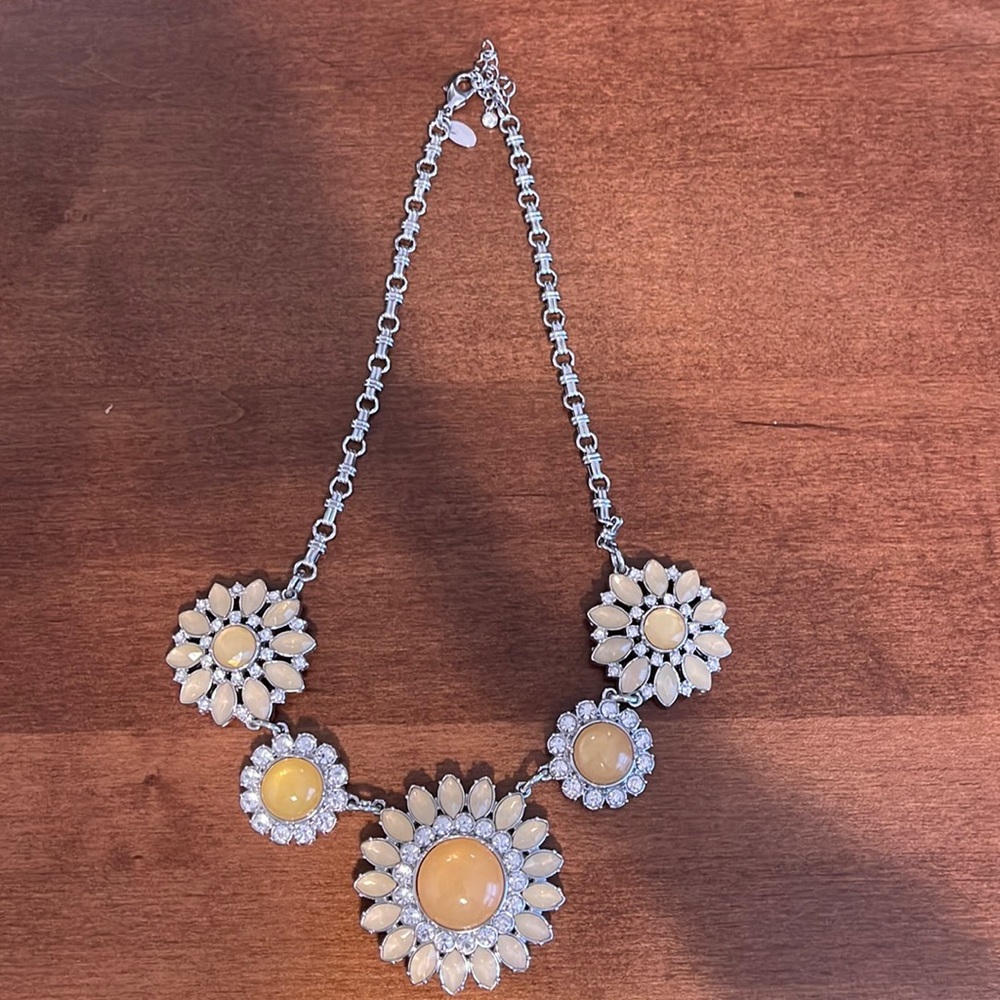 Lia Sophia floral necklace